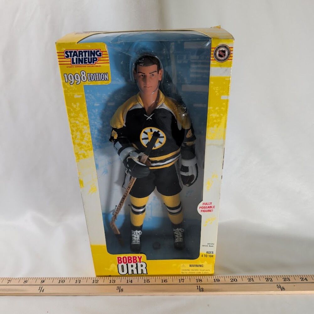 1998 Starting Lineup Bobby Orr 12" Figure Boston Bruins Kenner New in Box